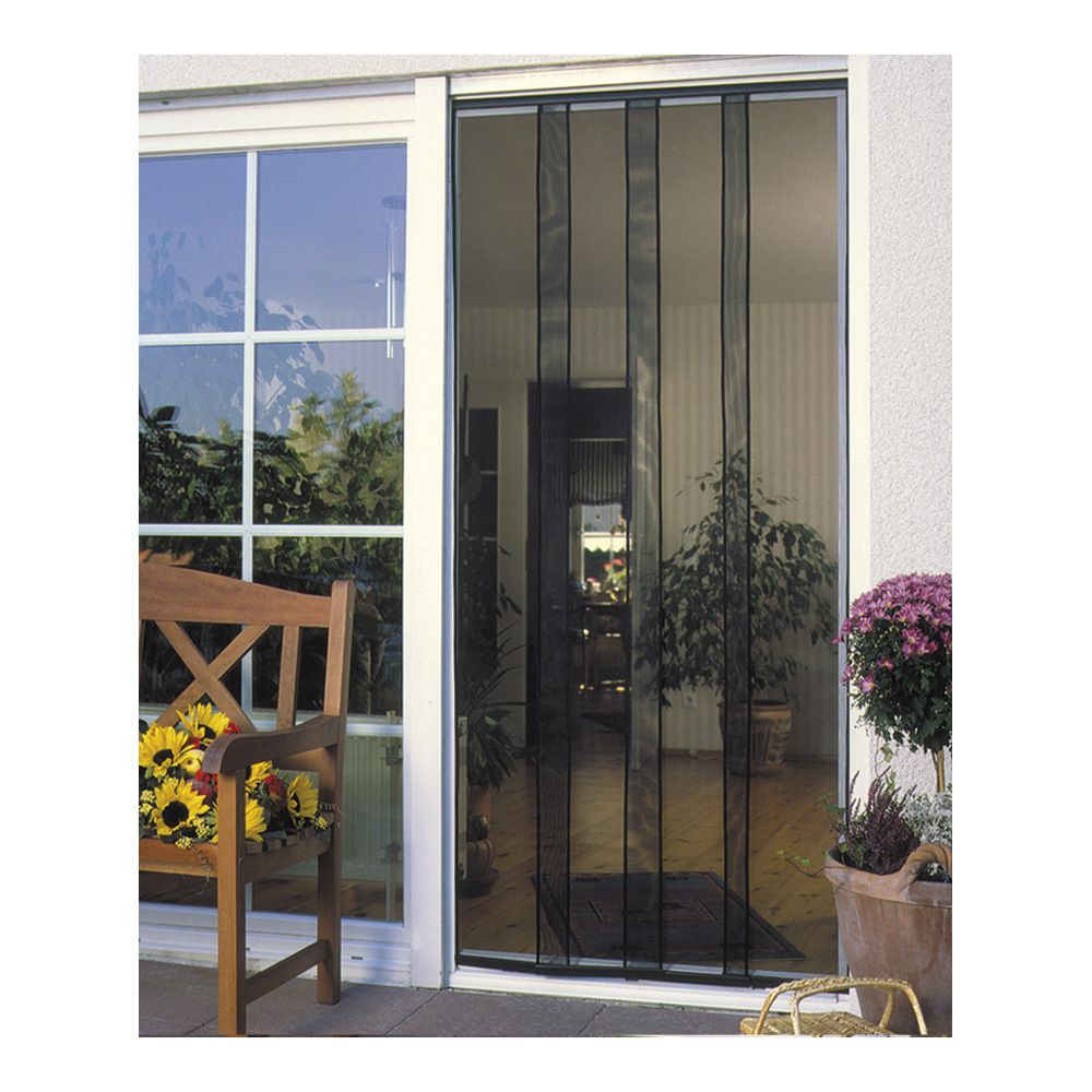 Cortina mosquiteira standard, antracita, 100 x 220 cm