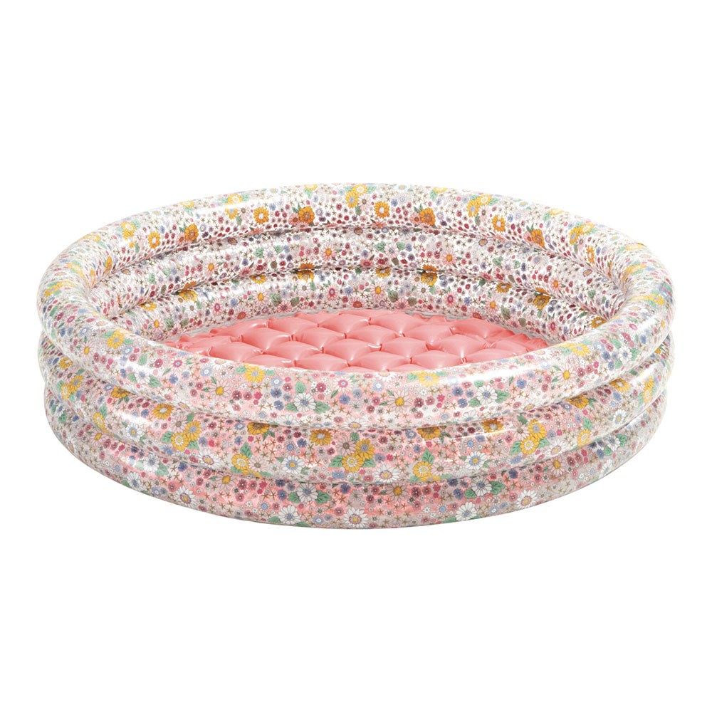 Piscina inflável infantil, com estampa de flores, ø86 x 25 cm