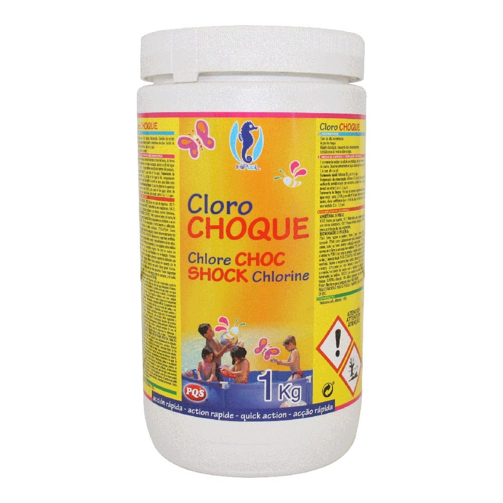 Cloro de choque granulado,  1 kg