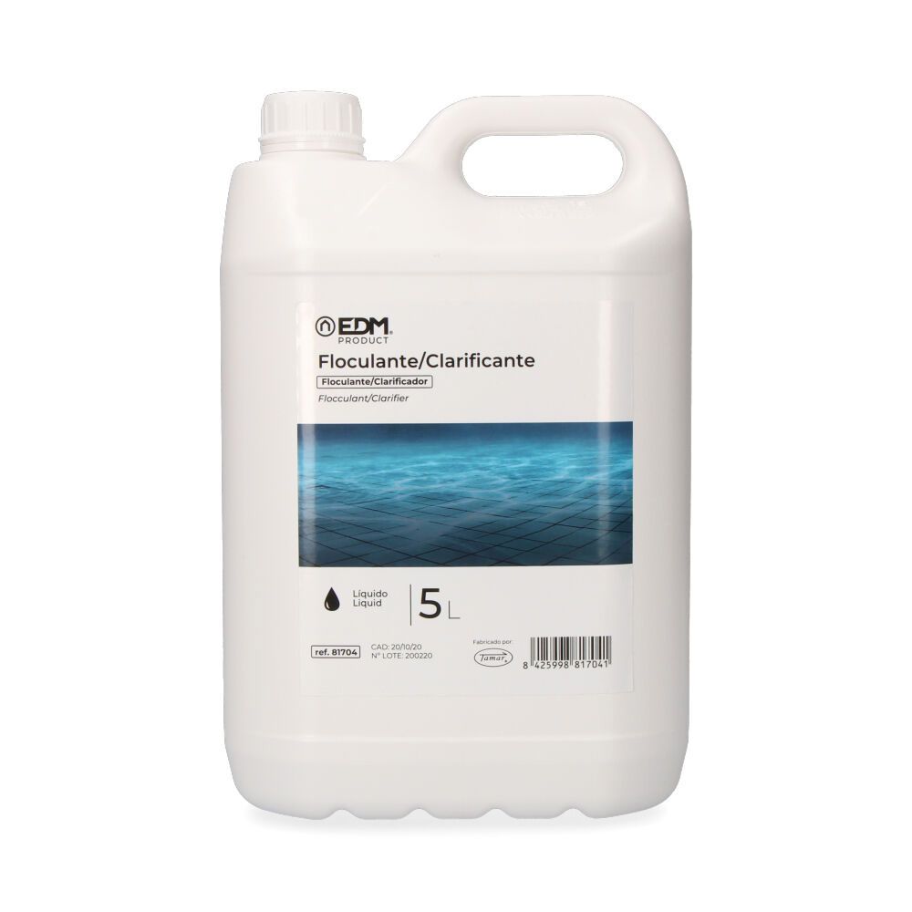 Floculante clarificante líquido, frasco de 5 l