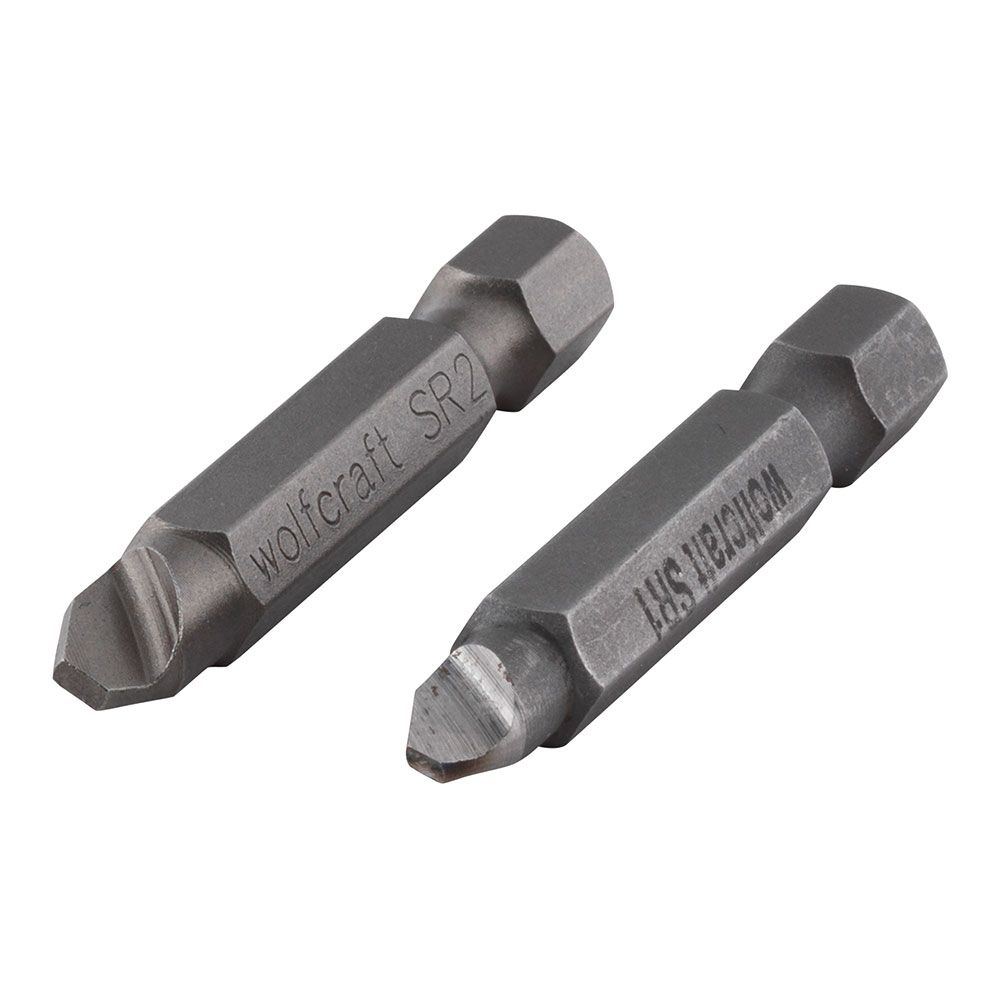 BITS PARA PARAFUSOS DEFEITUOSOS COM CABEÇA ESPECIAL, PACK DE 2 unidades