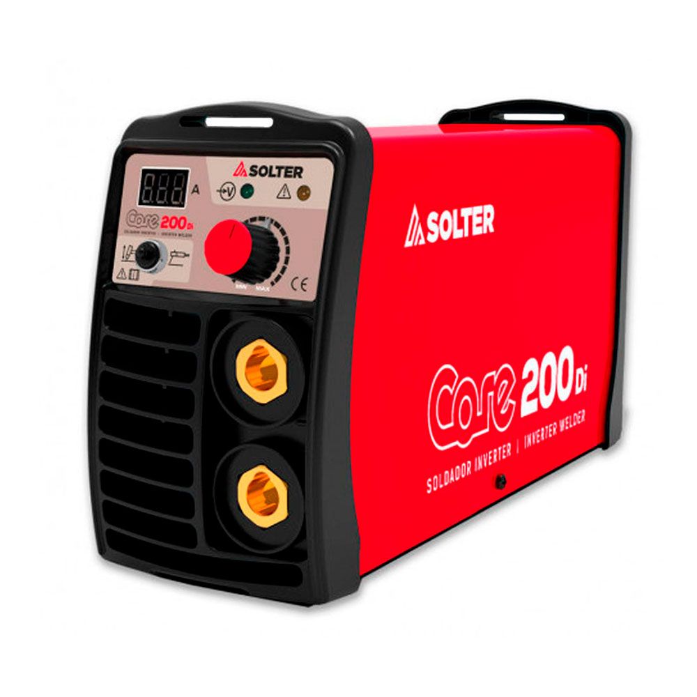 Equipamento de soldador inverter core 200di com acessórios