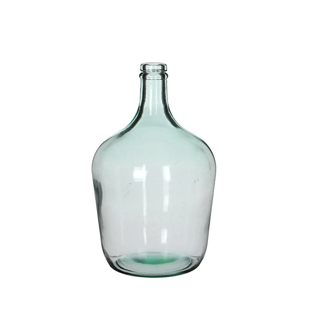 Garrafa vidro transparente diego 12 l ø27 x 42 cm