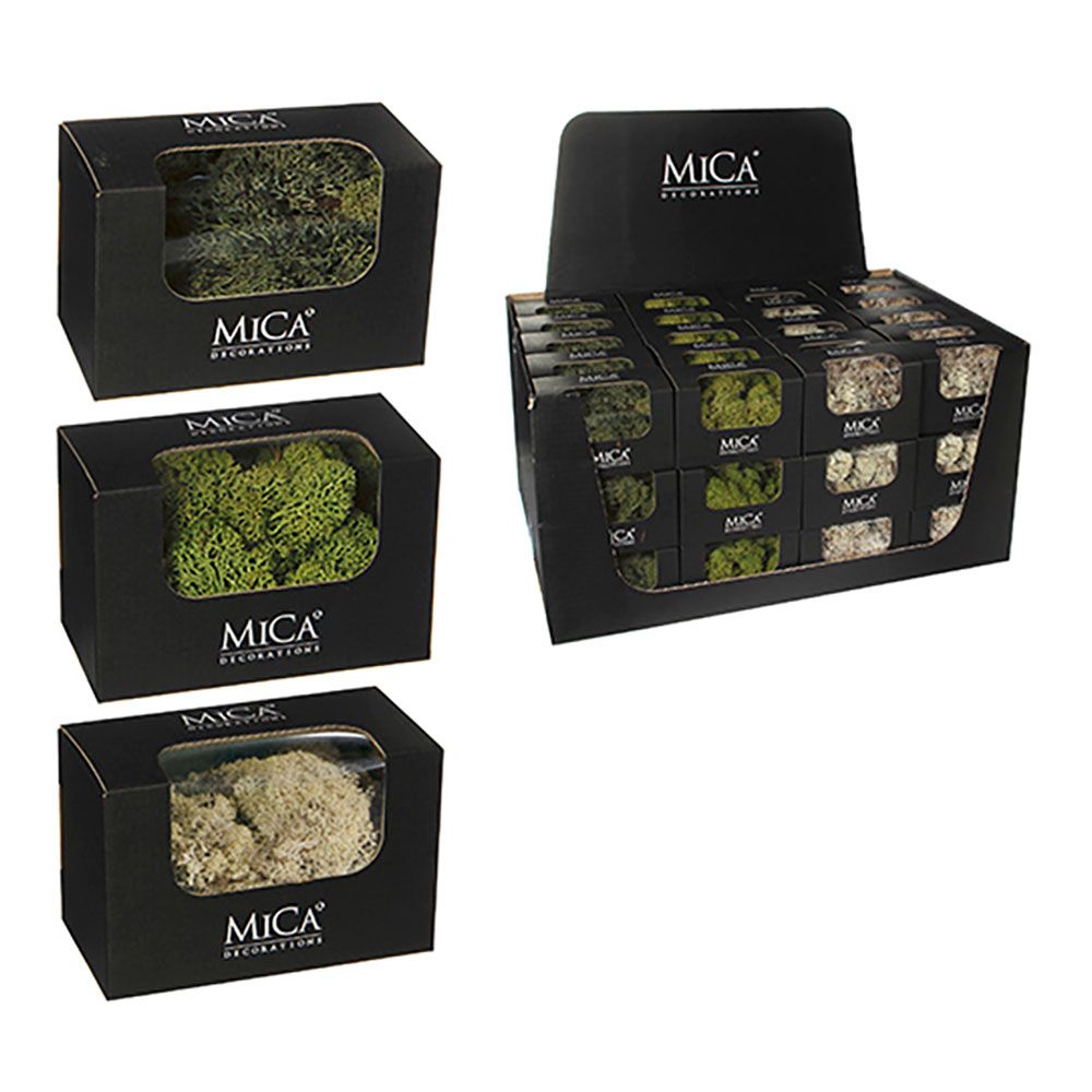 Musgo artificial 50 g, cores sortidas