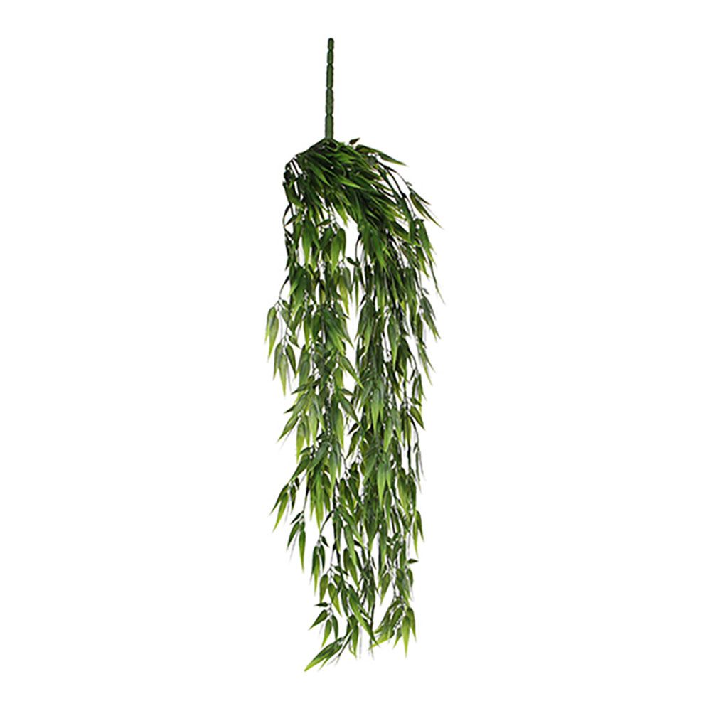 Vaso suspenso de bambu verde ø15 x 80 cm