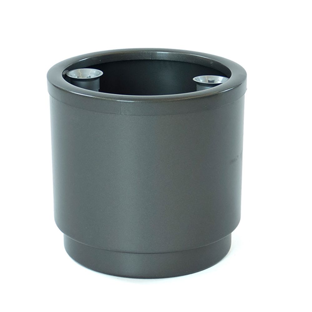 Vaso auto-rega cor antracita ø26 cm