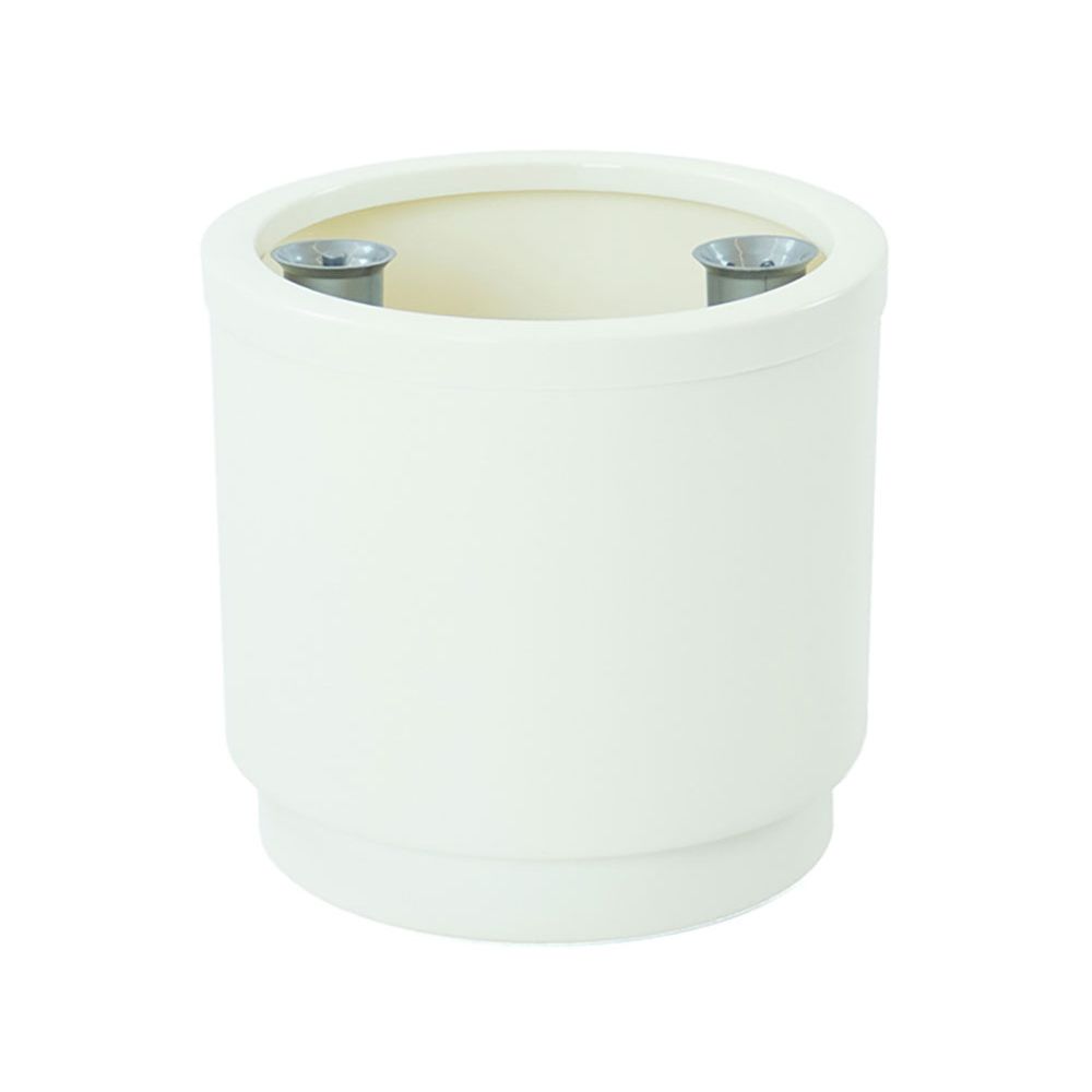 Vaso auto-rega cor branco ø26 cm