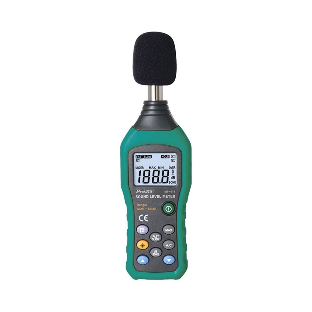 Medidor de som digital multi-range