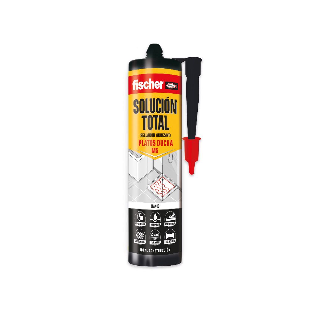 Solução total, selante adesivo ms, bases de duche, 290 ml