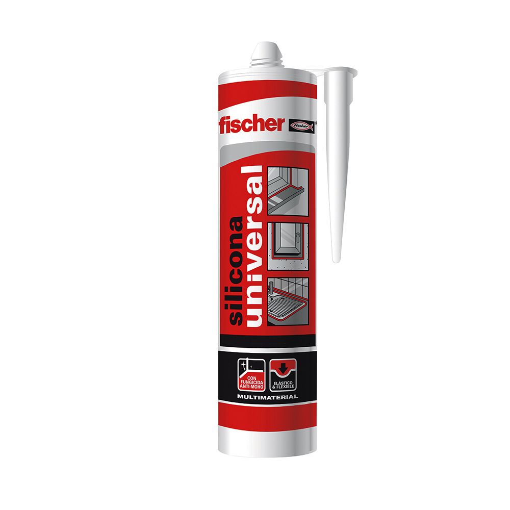 Silicone universal cinza 280 ml