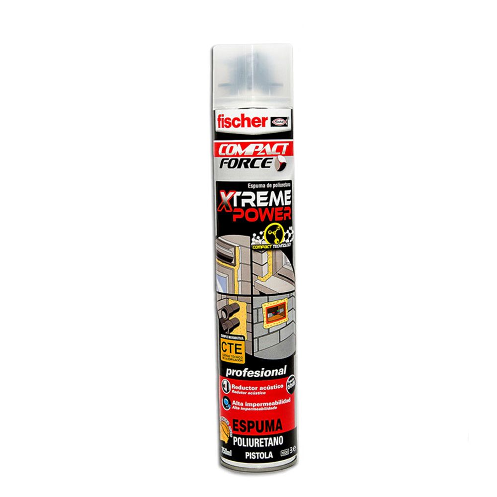 Espuma pu extreme power pistola 750 ml