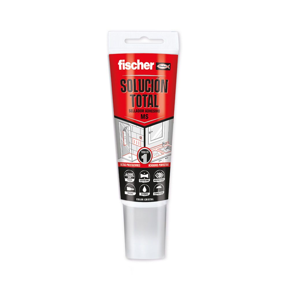 Ms solução total transparente 80ml  519029 fischer