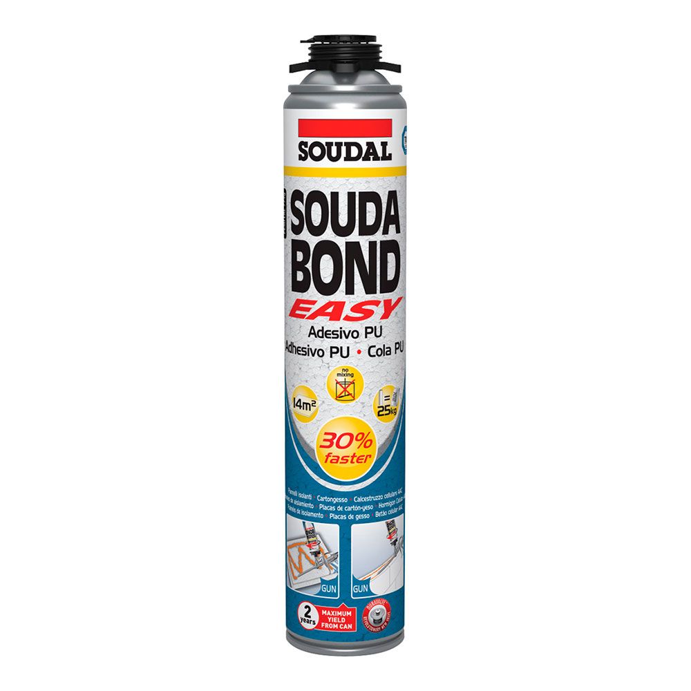 Espuma adesiva soudabond easy 750 ml