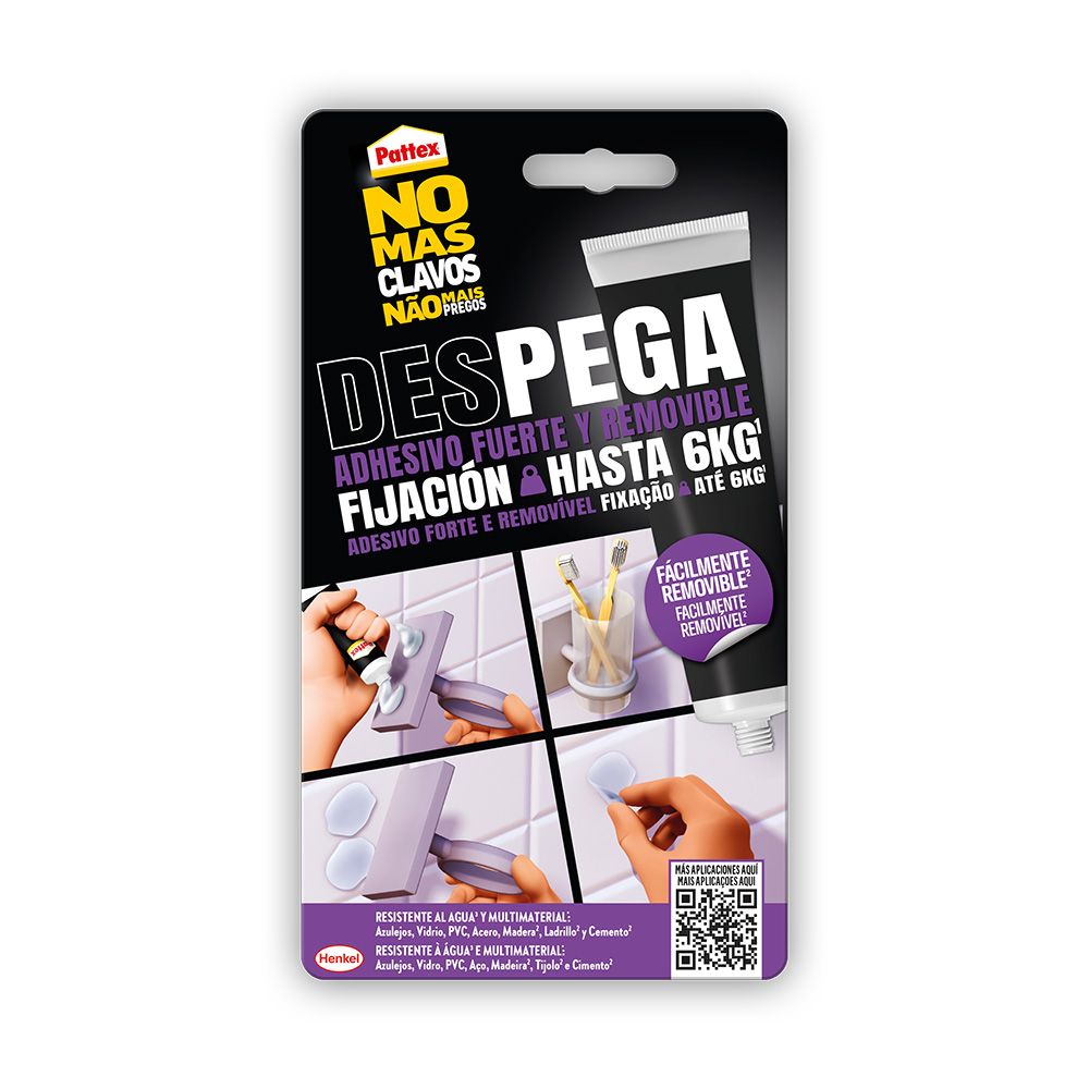 Pattex já não pregos descolam 44g