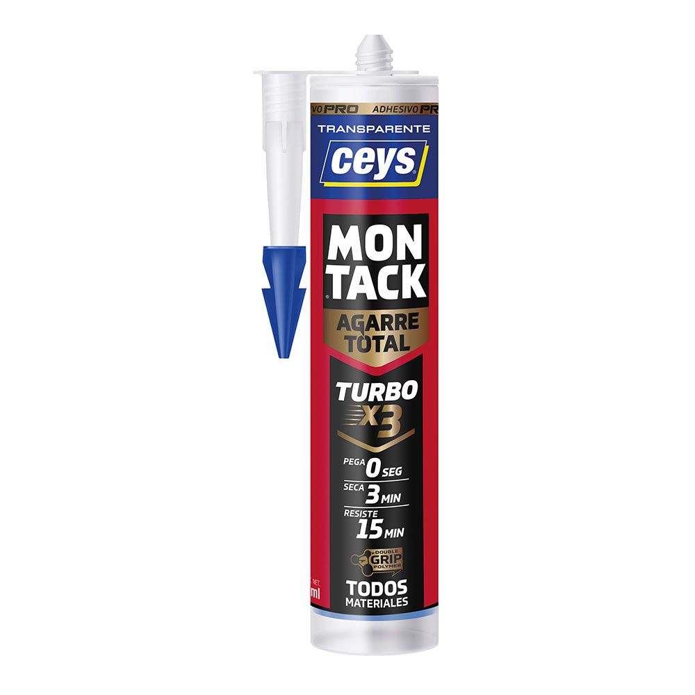 Adesivo pro montack turbo pro transparente cartucho 290 ml