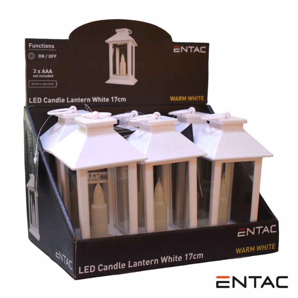 ALCL17-W Candeeiro decorativo LED 17cms. branco