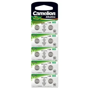 Pilha Botao Camelion Lr754 Ag5 Bp10 (1un)