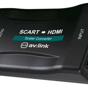 Conversor Av:Link Scart Fêmea - Hdmi