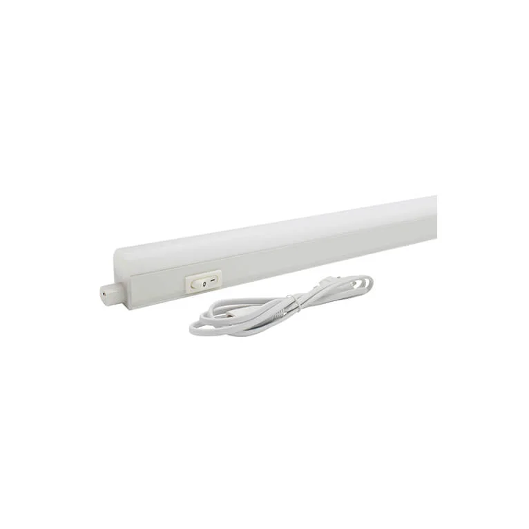 Armadura LED T5 10w 90cm 6500k C/ Interruptor