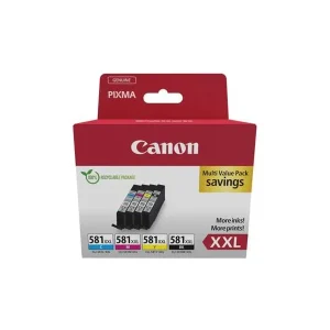 Multipack de Tinteiros Canon Cli-581xxl B/C/M/Y