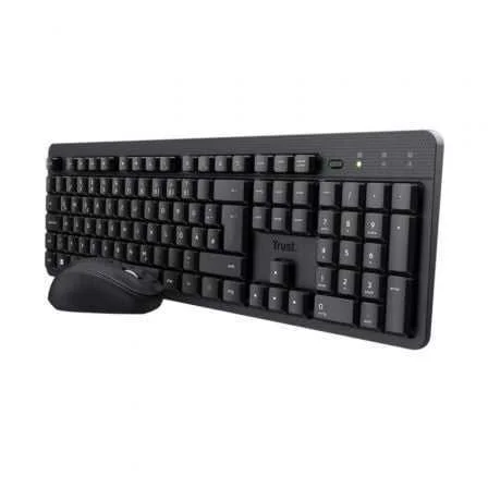 Teclado e Rato Inalámbricos Trust Tkm-360