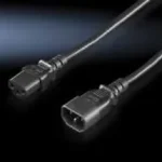 Rittal Dk 7200.215 Preto 1,8 M Acoplador C14 Acop.