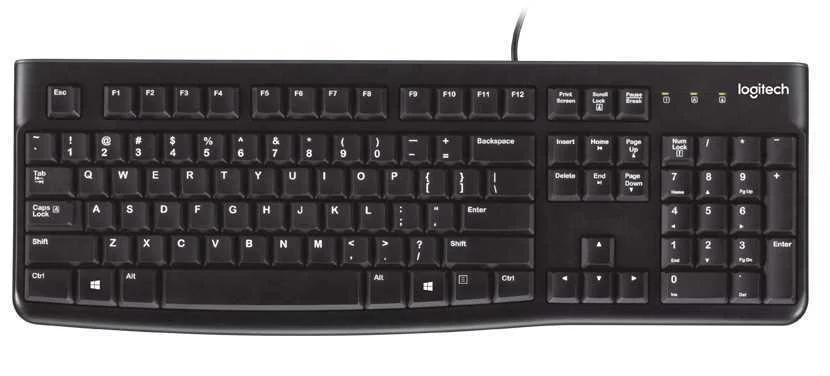 Teclado Logitech K120 Preto