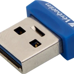 Pen Verbatim 32gb Usb 3.0 Store N Stay Nano Blue