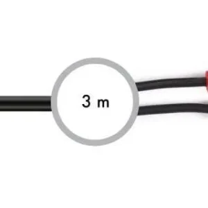 Cabo Áudio Jack 3,5mm Macho - 2x Rca Macho 3 Mts .