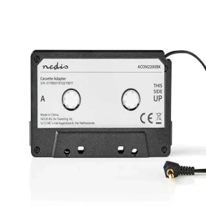 Nedis Acon2200bk Adaptador de Cassete Áudio Preto