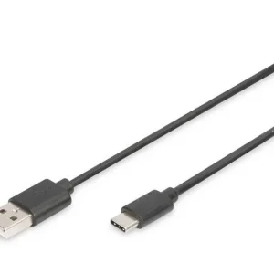 Digitus Ak-300154-010-S Cabo Usb 1 M Usb 2.0 2 X .