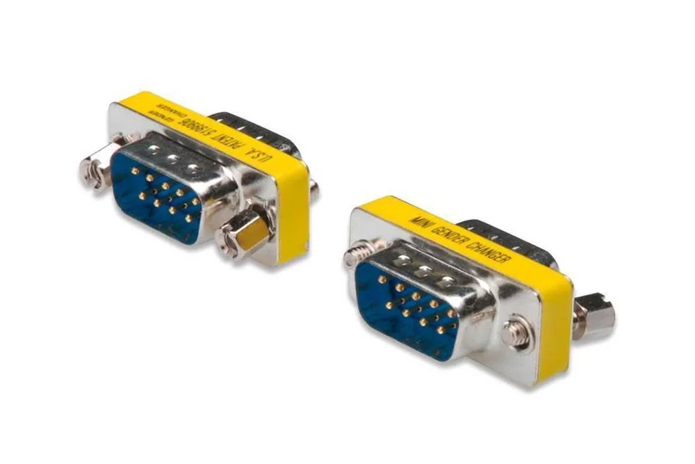 Digitus D-Sub9 M/M D-Sub Prateado