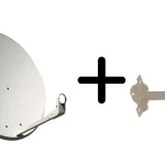 Parabólica de 60cm C/ Suporte