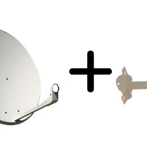 Parabólica de 60cm C/ Suporte