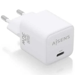 Cargador Gan de Pared Aisens Asch-30w1p035-W/ 1xu
