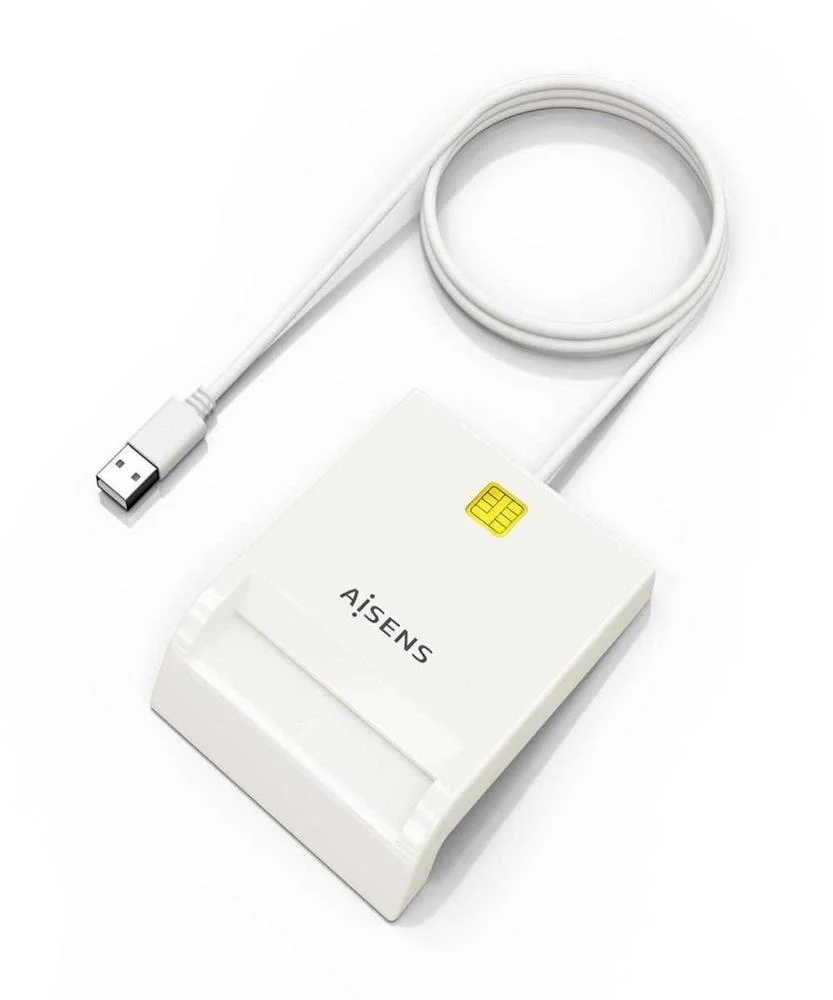Leitor de Cartões Inteligentes Dni Usb Branco - A.