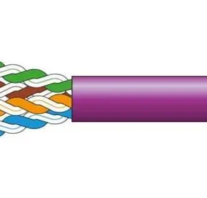 Cat5e U/Utp Lszh Cabo de Rede 305m Lilac