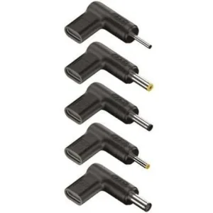 Pack 5 Clavijas para Portátil Asus Ngs Bud-As/ Dc.