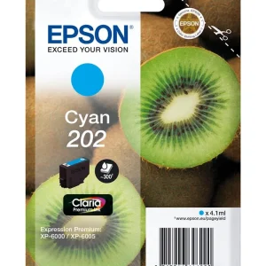 Tinteiro Compatível Epson C13t02f 4.1 Ml Ciano