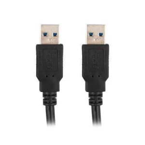 Lanberg Ca-Usba-30cu-0018-Bk Cabo Usb 1,8 M Usb 3.