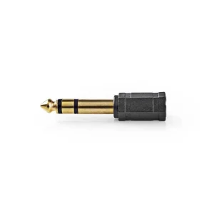Adaptador de Áudio Estéreo  6,35 Mm Masculino - .