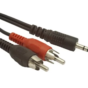 Cabo Áudio Jack para 2 Rca Gembird Cca-458-2.5m