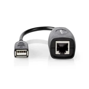 Cabo Usb Activo Usb 1.Usb-A Macho Rj45 Hembra.