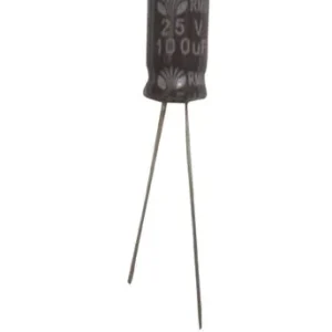Condensador Eletrolitico de 100uf-25v 105 6,3x11.
