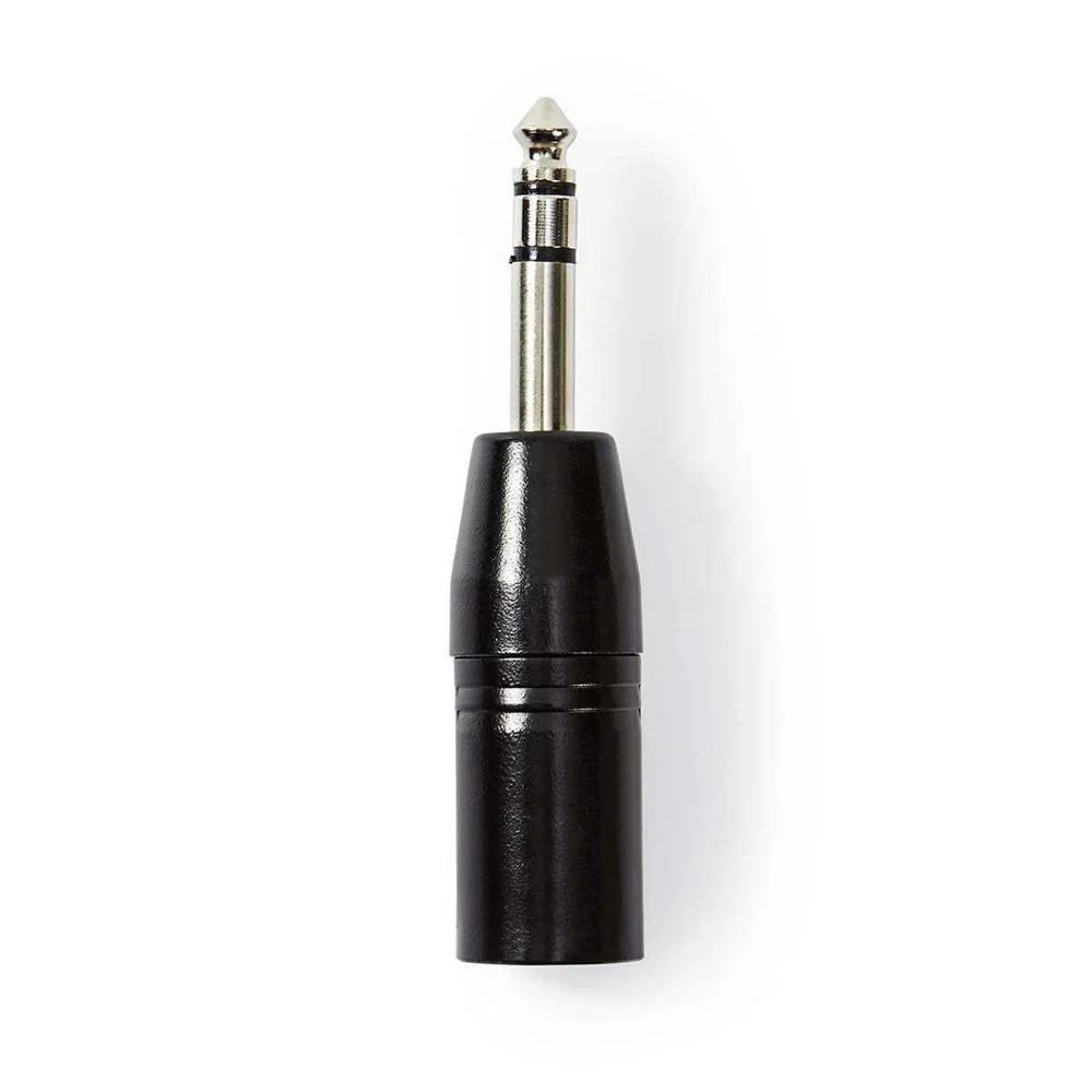 Adaptador Xlr Stereo Xlr 3 Pinos Macho - 635 .