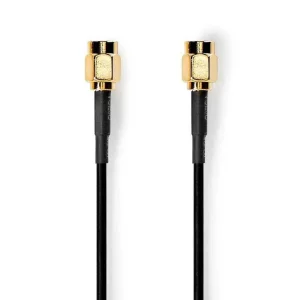 Nedis Csgl02000bk10 Cabo Coaxial 1 M Sma Preto
