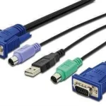 Digitus Ds-19232, 3 M, Ps/2, Ps/2, Vga, Multicor,.