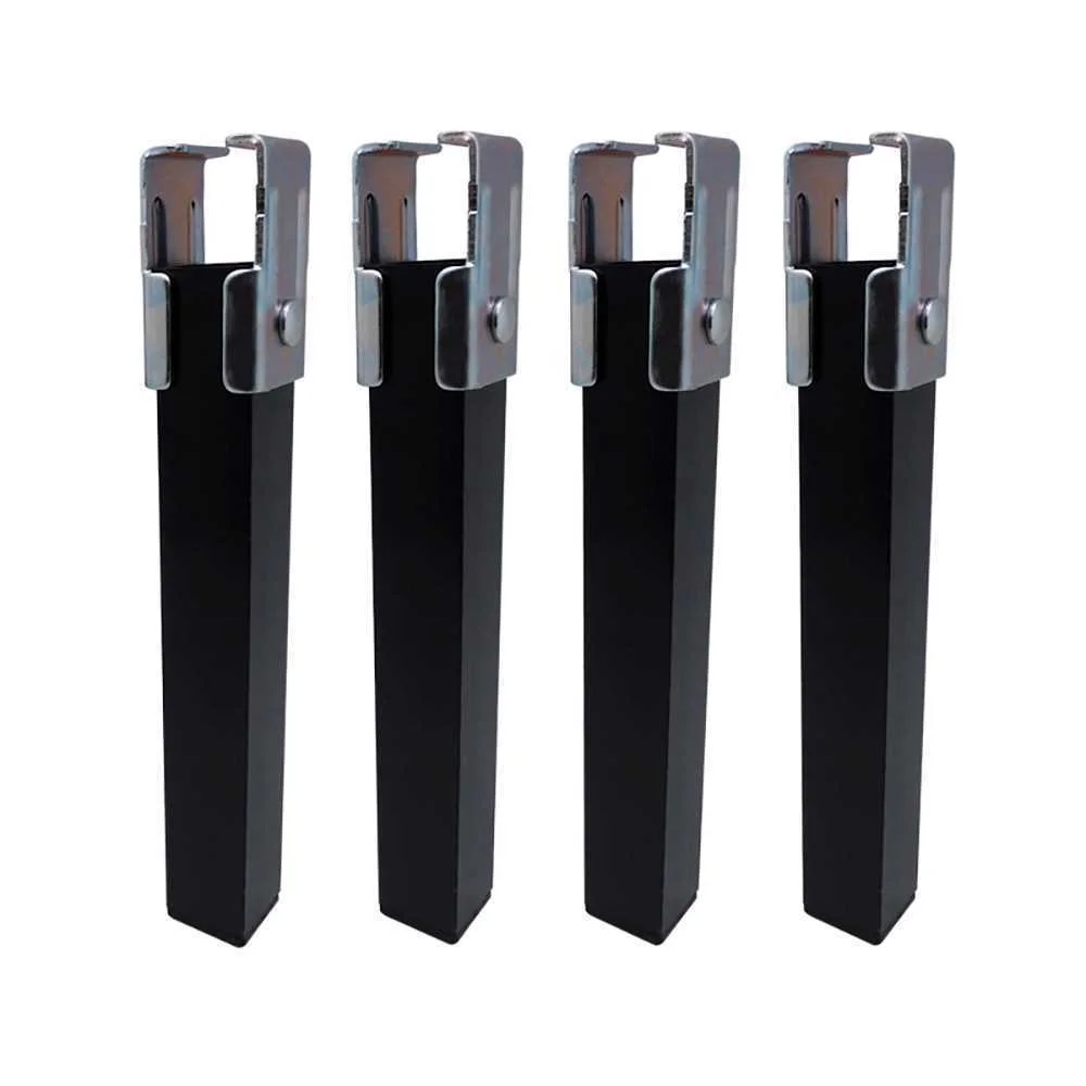 Conjunto de 4 Pés para Somier Pt25 35x35x255mm S/.