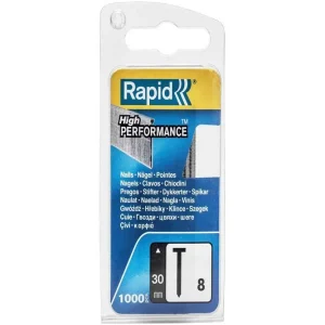 Blíster 1000 Pregos Nº 8 30mm 40109536 Rapid
