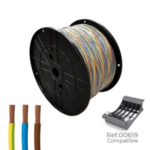 Cabo H07z1-K 3g1,5 Mm2 3 Cores 300m. ( Bobina Gra.